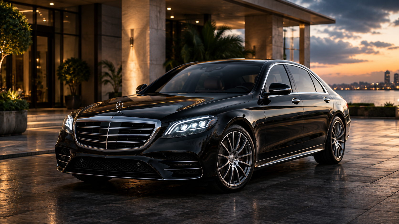 Mercedes-Benz S-Class VIP luxury car rental in Jaipur